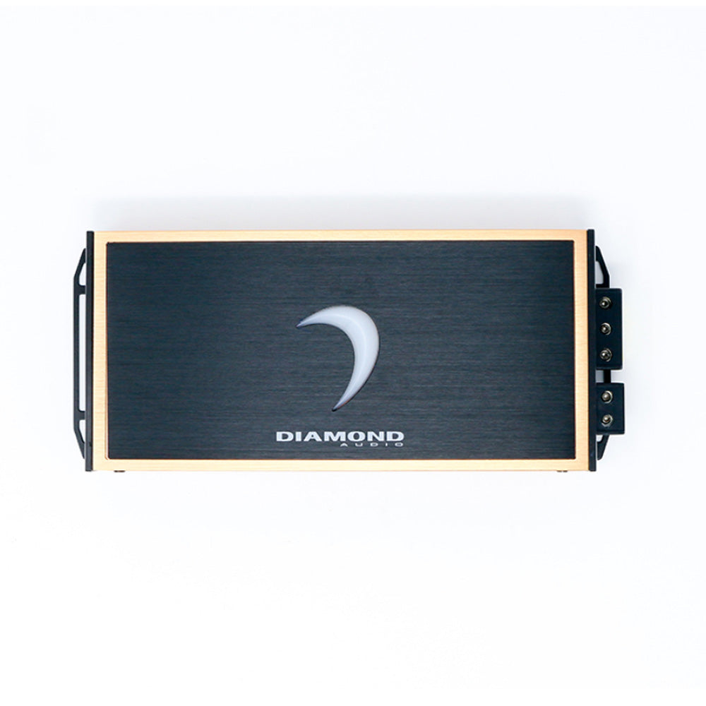 Diamond Audio MICRO81U 500W RMS Full Range Class D Monoblock Digital Car Amplifier - High Power Bass Boost for Car Audio Systems, Home Theater, and Marine Stereo Installations
