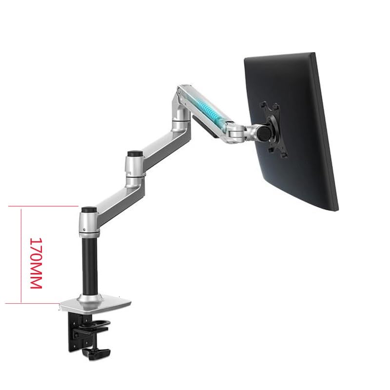 DL-8013II Full Motion Monitor Arm - Adjustable Aluminum Stand for 17-38