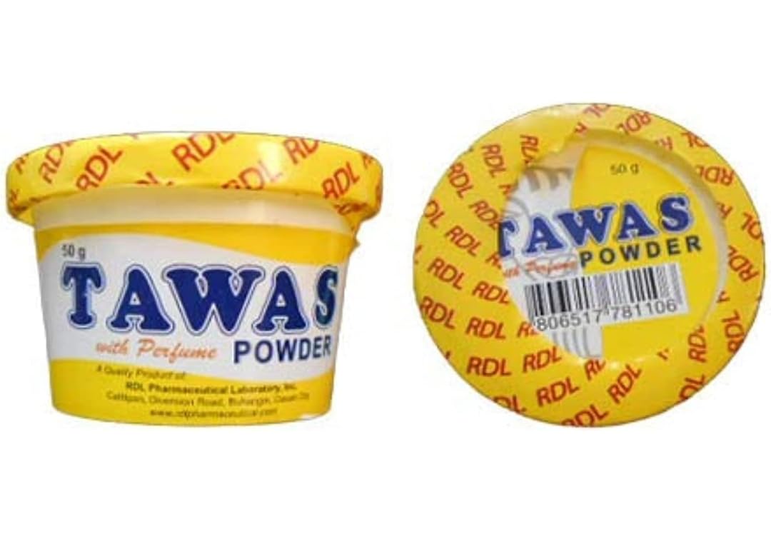Tawas Powder (Alum Powder) 50g - Natural Deodorant & Skin Care with Light Fragrance | For Underarm Odor Control, Foot Care & Post-Shave Treatment