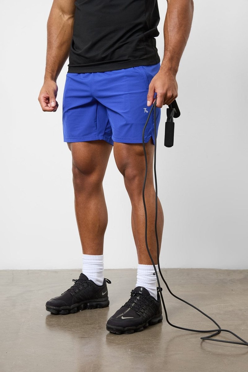 High-Performance Training Shorts for Men & Women - Cobalt Blue - Gym Workout & Running Shorts for Active Lifestyle