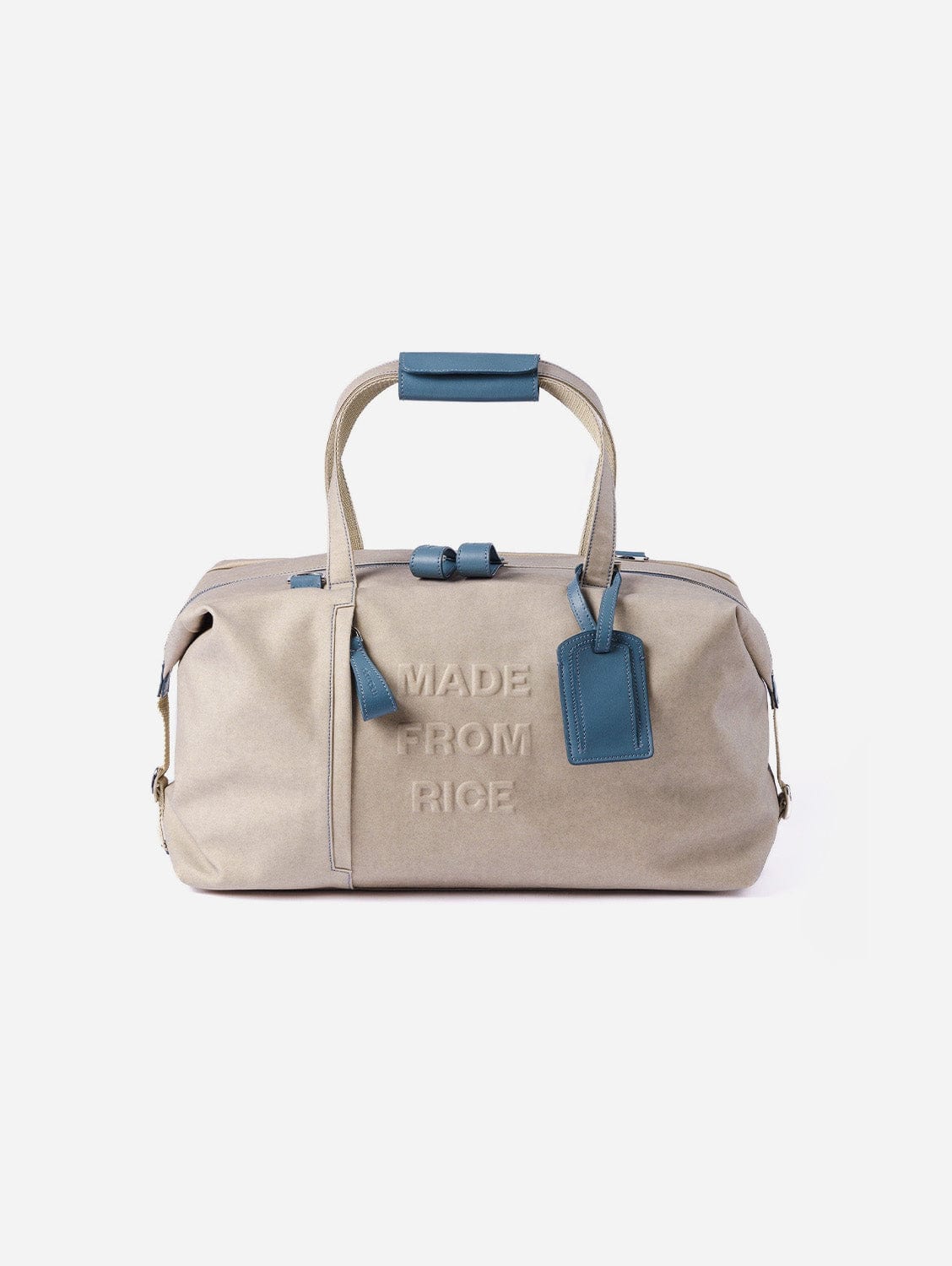 Eco-Friendly Vegan Duffle Bag - Sustainable Rice Leather Travel Bag for Women & Men | Perfect for Gym, Work, Travel & Weekend Getaways