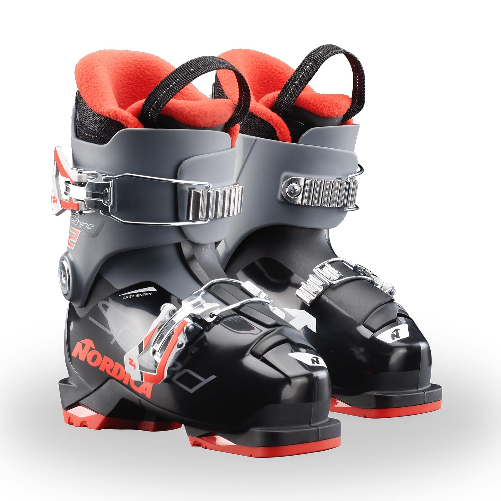 Nordica Speedmachine J2 Kids Alpine Ski Boots - Lightweight & Comfortable for Young Skiers - Perfect for Downhill Skiing & Snow Sports