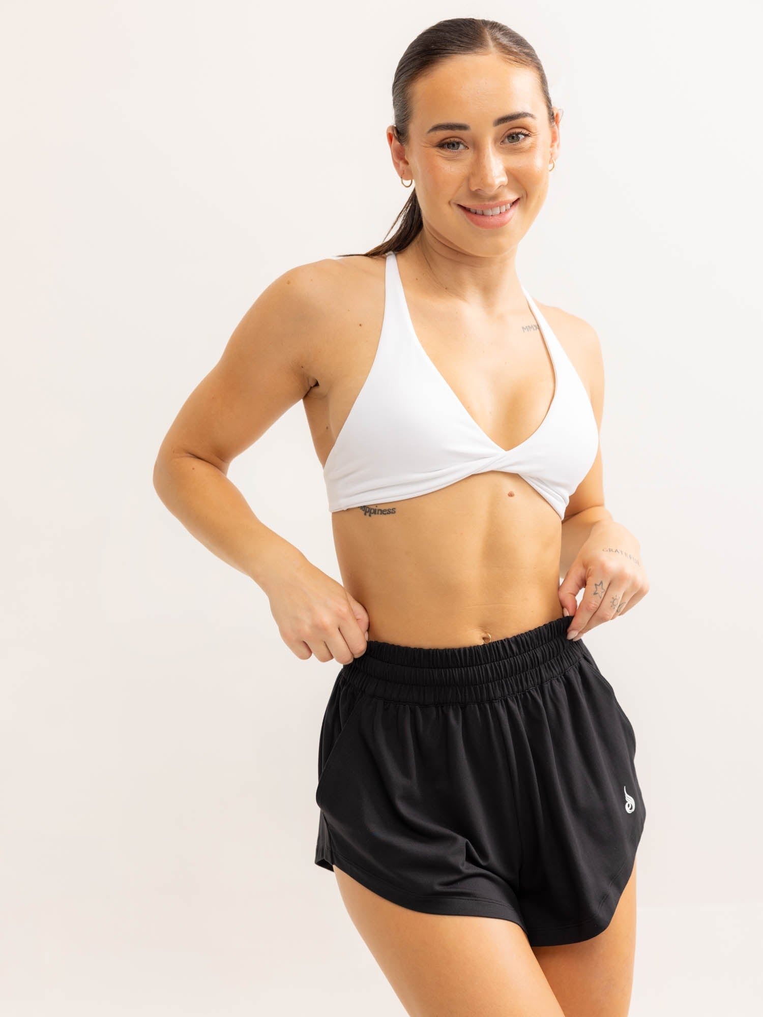 Soft Tech Shorts for Men - Breathable & Comfortable Black Athletic Shorts - Perfect for Running, Gym, and Casual Wear