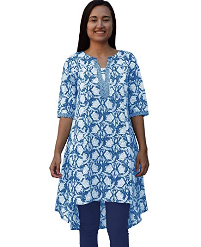 Blue Floral Print