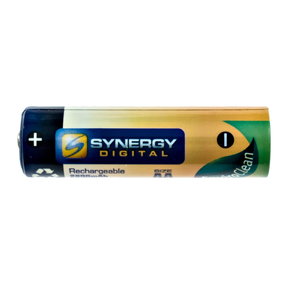Synergy AA & AAA NiMH Battery Charger for Panasonic DMC-LZ6S Camera - 4x 2800mAh Rechargeable Batteries with Car/EU Adapters - Perfect for Travel Photography