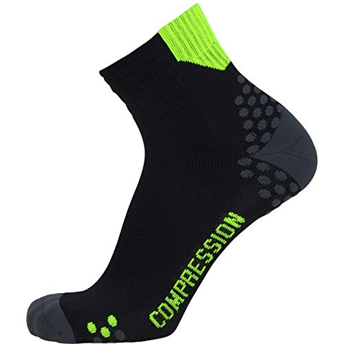 1 Pair - Black/Yellow