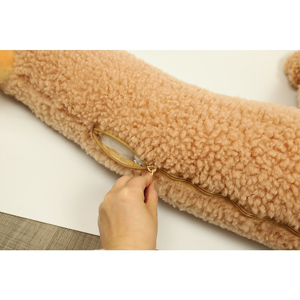 100cm Giant Alpaca Llama Stuffed Animal Plush Toy - Extra Large Soft Cuddly Pillow for Kids, Best Gift for Boys & Girls - Perfect for Bedtime, Nursery Decor, and Birthday Presents