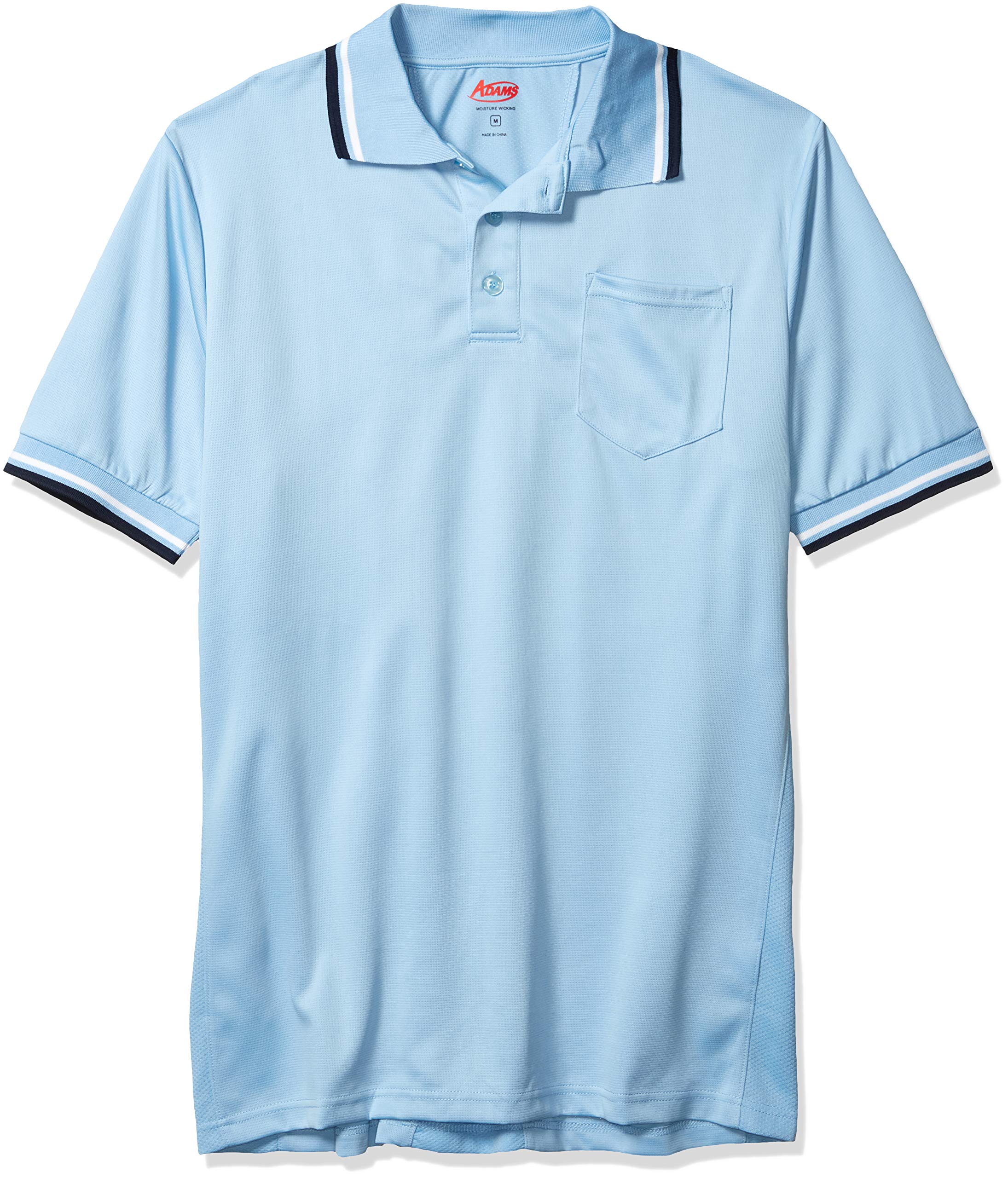 Adams Professional Umpire Shirt for Baseball & Softball - Moisture-Wicking Performance Fabric with Back Vent Design - Ideal for Umpires, Coaches & Officials in Hot Weather Games