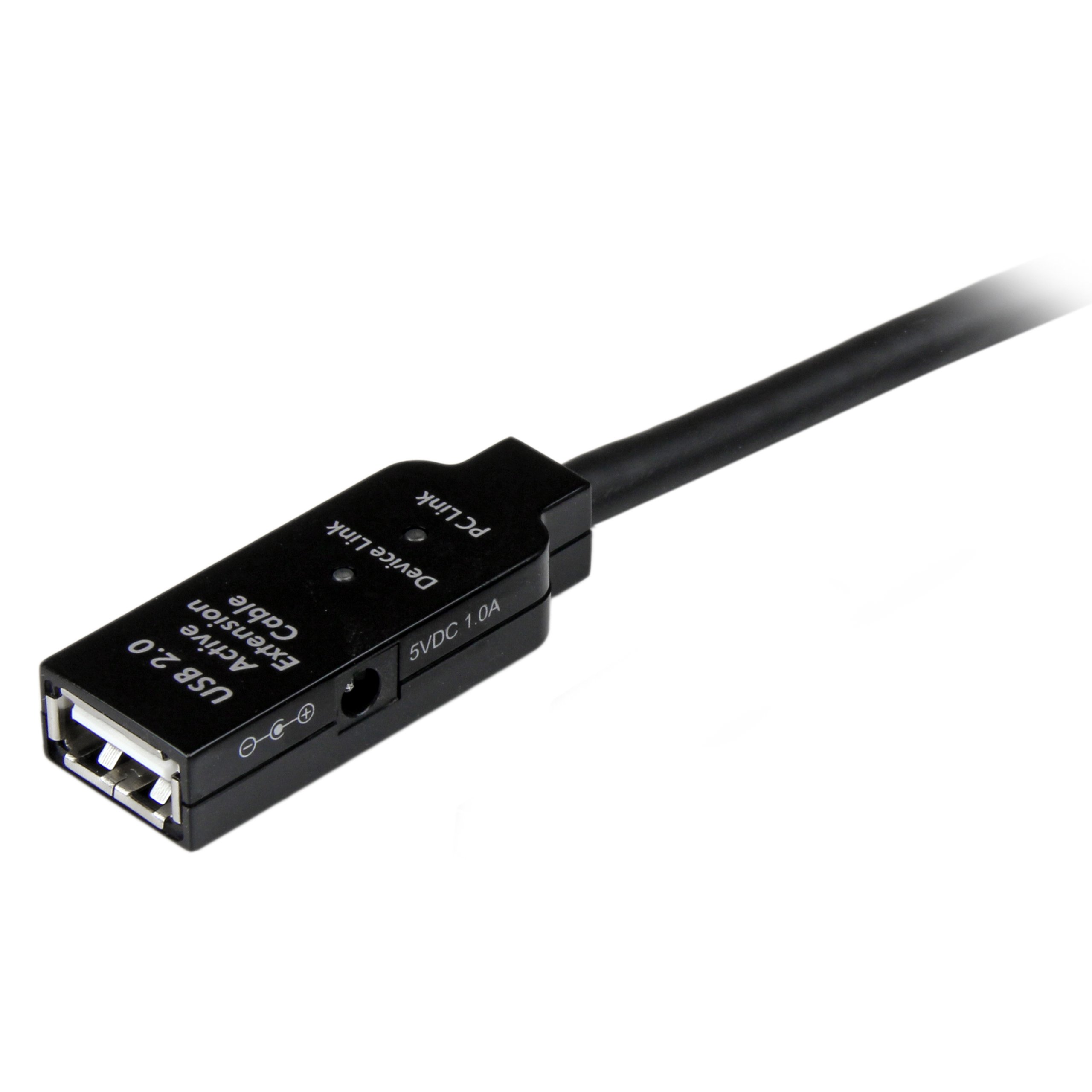 StarTech.com 35m (115 ft) USB 2.0 Active Extension Cable - Male to Female USB Extender - High Speed Data Transfer for PC, Laptop, Printer, Camera - Perfect for Office, Home & Gaming Setup
