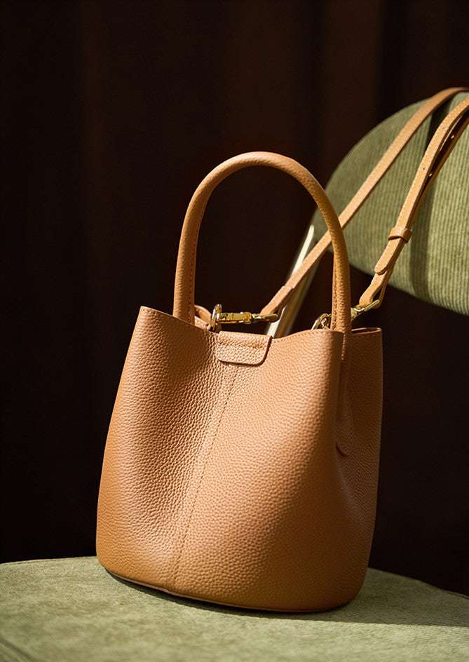 Stylish Convertible Bucket Bag for Women - Fashionable Crossbody & Shoulder Tote Handbag - Perfect for Work, Travel & Everyday Use