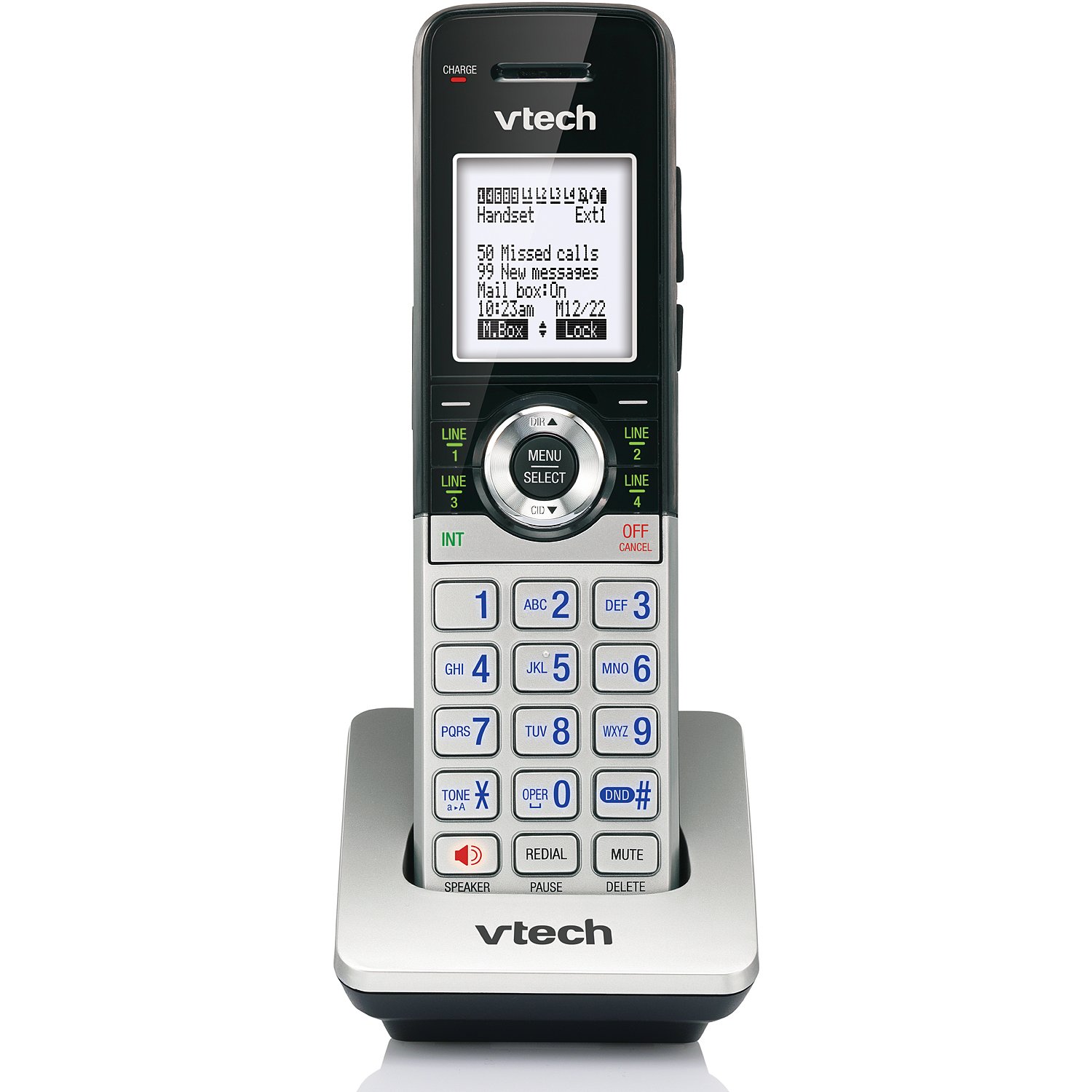 VTech CM18045 DECT6.0 Cordless Handset for 4-Line Expandable Business Phone System | Compatible with CM18445 | Ideal for Small Office & Home Office (SOHO) Communication