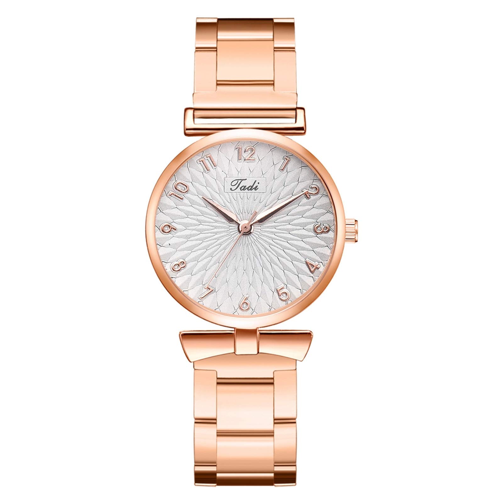 Willisos Women's Watches - Elegant Leather Strap Analog Quartz Wristwatch with Round Dial for Girls and Women, Perfect for Office, Dating and Everyday Wear