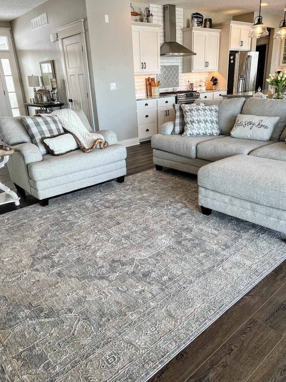 Hauteloom Ulubey Soft Plush Area Rug for Living Room & Bedroom - 2'7