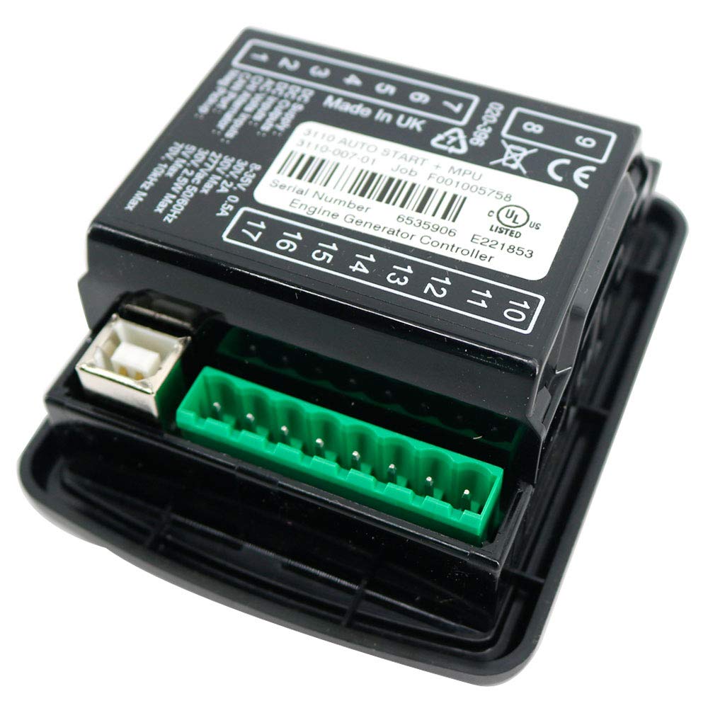 DSE3110 Deep Sea Generator Controller - DSE 3110 Diesel Genset Control Module for Power Backup & Emergency Use in Marine, Industrial & Commercial Applications