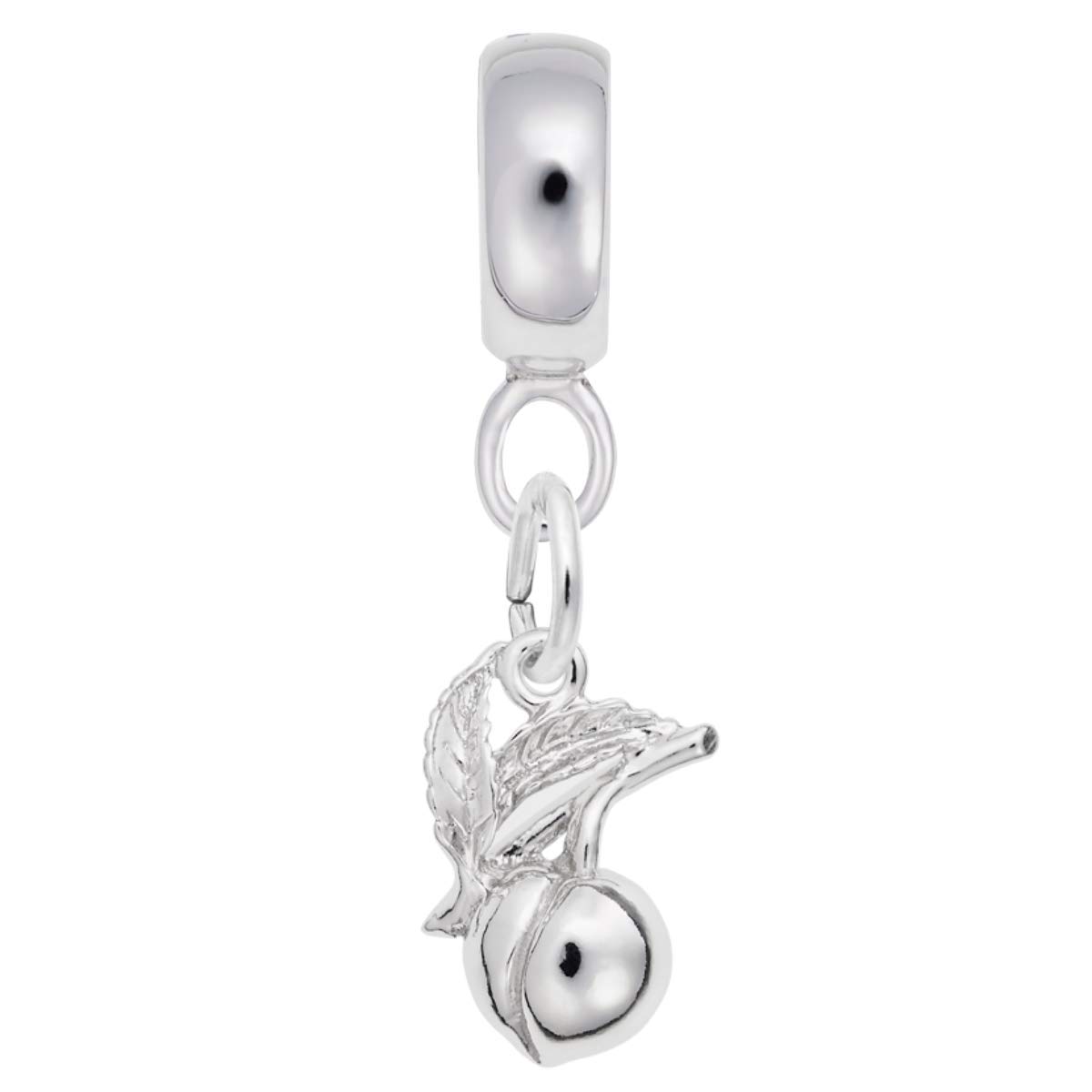 Peach Charm Dangle Beads for Jewelry Making - DIY Bracelet & Necklace Charms - Perfect for Crafting, Gifts, and Boho Fashion Accessories