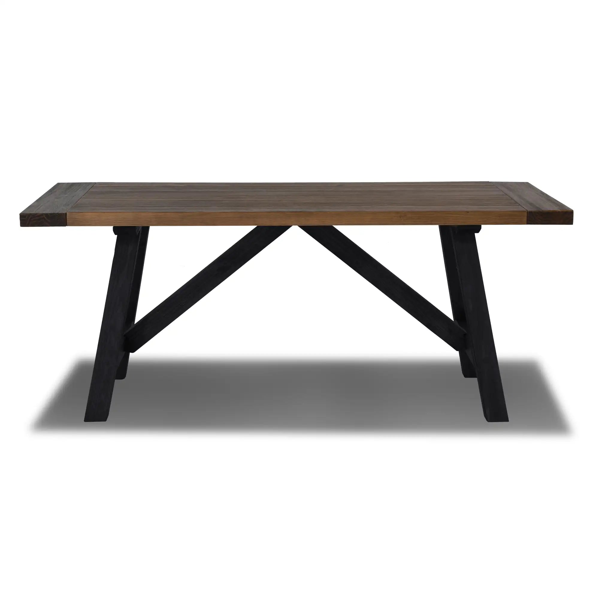Customizable Cascais 72-Inch Modern Dining Table - Extendable Wooden Table for 8-10 People - Perfect for Family Gatherings & Dinner Parties