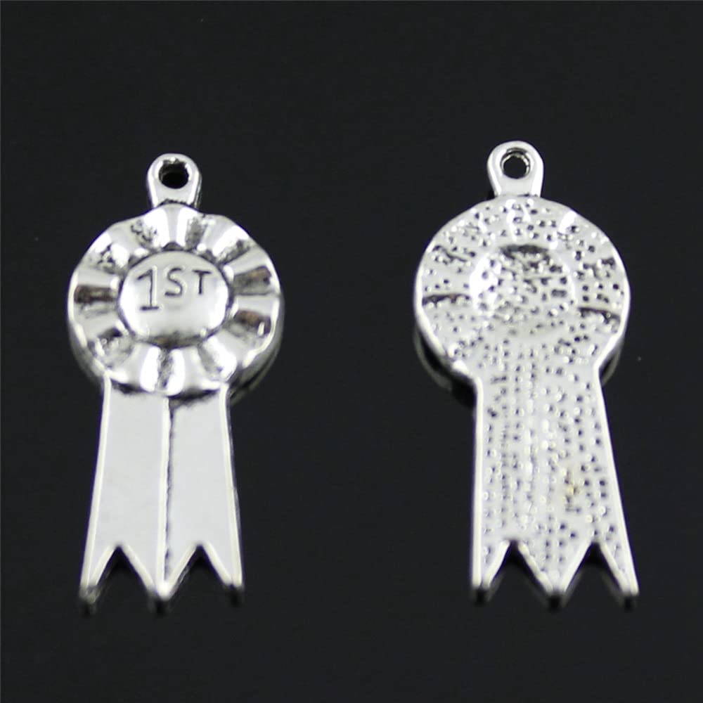 Handmade Snowflake Charms for Jewelry Making - 10pcs 26x10mm Metal Pendants for DIY Necklace, Bracelet & Earrings - Perfect for Winter Crafts, Christmas Gifts & DIY Jewelry Projects