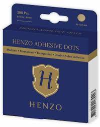 Henzo 8mm Photo Dots - 200 Adhesive Dots for Scrapbooking, Photo Albums & Wall Decor - Strong Removable Mounting Squares for Pictures, Posters & Crafts