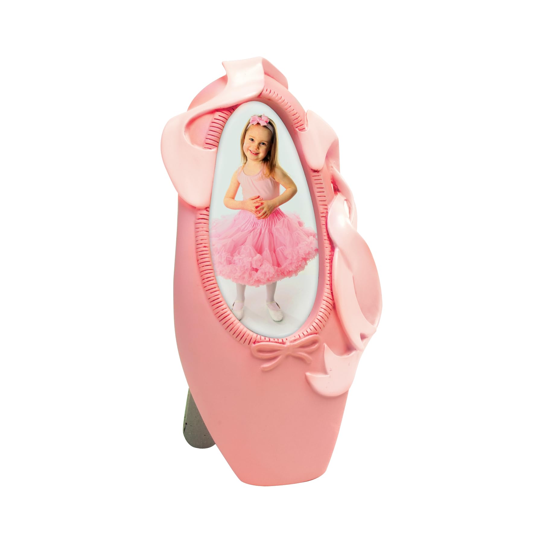 Pink Ballet Shoe Picture Frame - Elegant Photo Display for Dance Memories, Ballet Room Decor, Gift for Dancers - Perfect for Bedroom, Studio & Dance Recitals