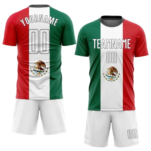 Mexico Flag Kelly Green-white-red-black