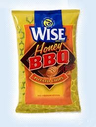 Wise Honey BBQ Potato Chips - 12 Pack (6.75 Oz Bags) | Bulk Snacks for Parties, Picnics & Office Break Rooms