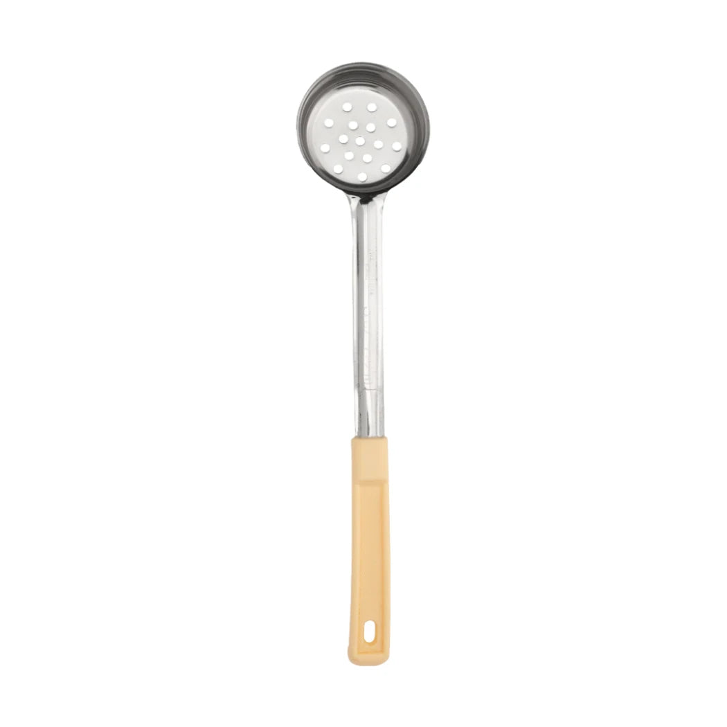 Browne 57 57451 5 oz Perforated Portioner with Yellow Handle - Perfect for Food Prep, Portion Control & Commercial Kitchens