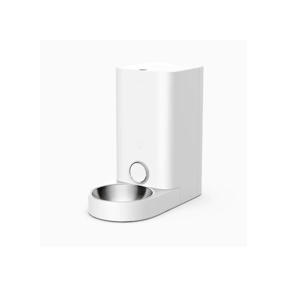 Fresh Element Mini Smart Pet Feeder - Automatic Cat & Dog Food Dispenser with Timer & Portion Control - Perfect for Home, Office, or Travel Use