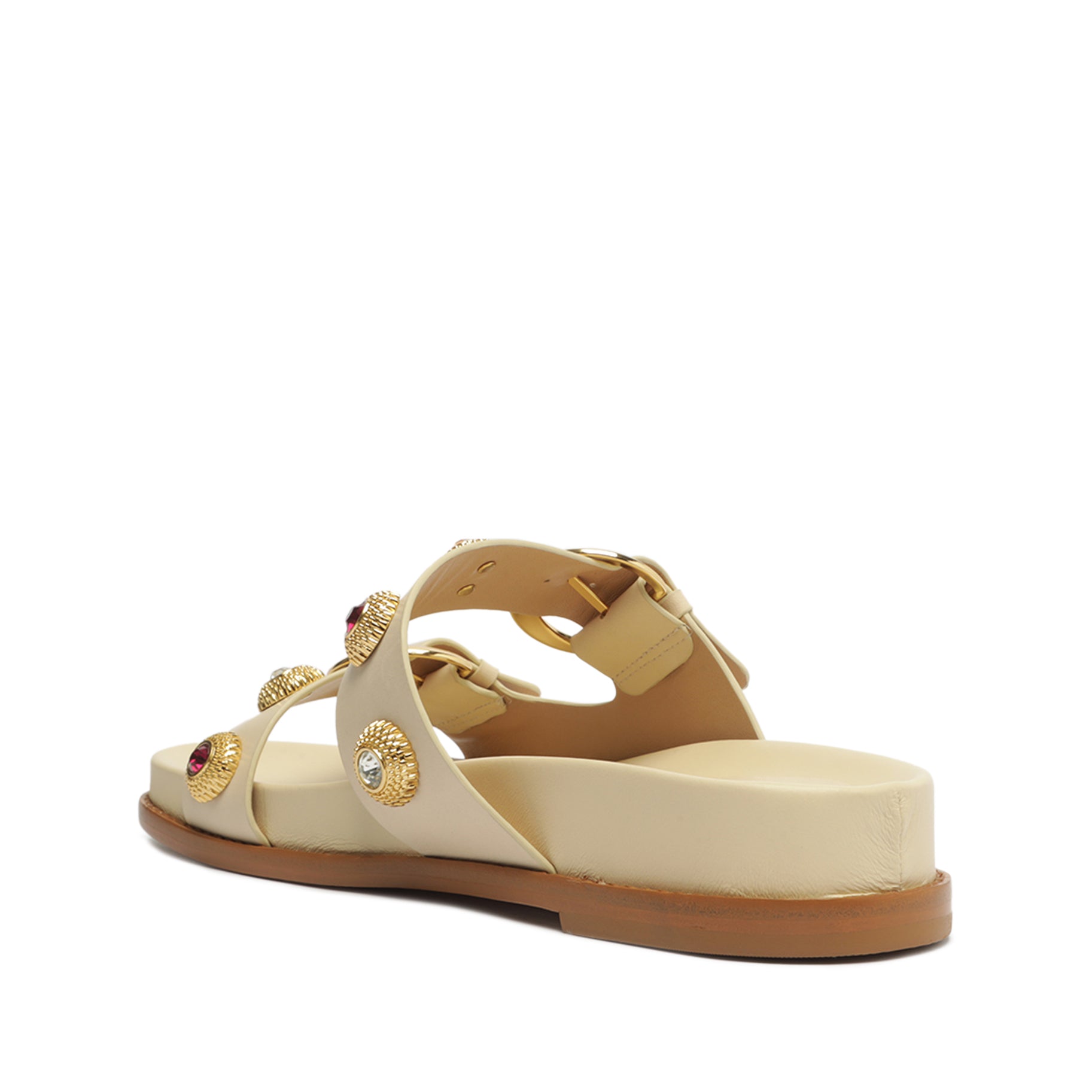 Vivian Sporty Leather Sandal for Women - Comfortable Summer Casual Shoes with Adjustable Straps | Perfect for Beach, Vacation, and Everyday Wear