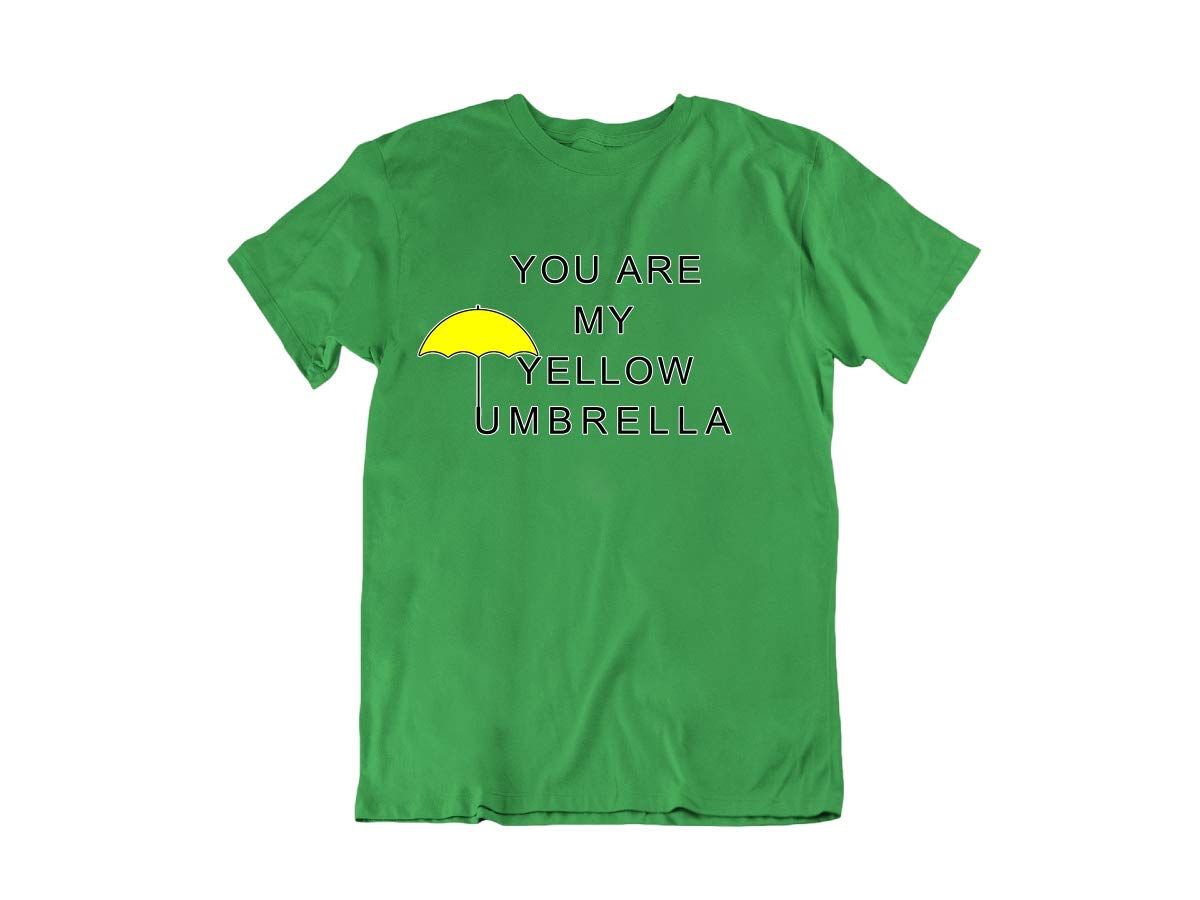 You Are My Yellow Umbrella Funny TV Show Quote Cotton T-Shirt - Perfect for Couples Gifts, Date Nights & Fan Merchandise