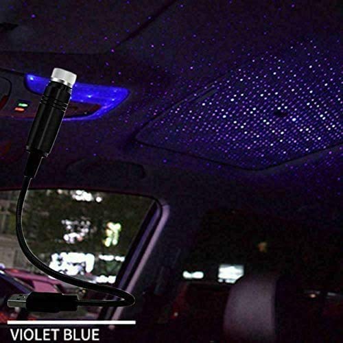 LED Car Roof Star Night Light - USB Powered Adjustable Atmosphere Ceiling Lamp with Sakura Projector | Romantic Auto Decor for Cars, Bedrooms & Ceilings | Perfect Gift for Couples, Car Enthusiasts & Home Decor Lovers | Create Magical Ambiance for Date Nights, Road Trips & Relaxing Evenings