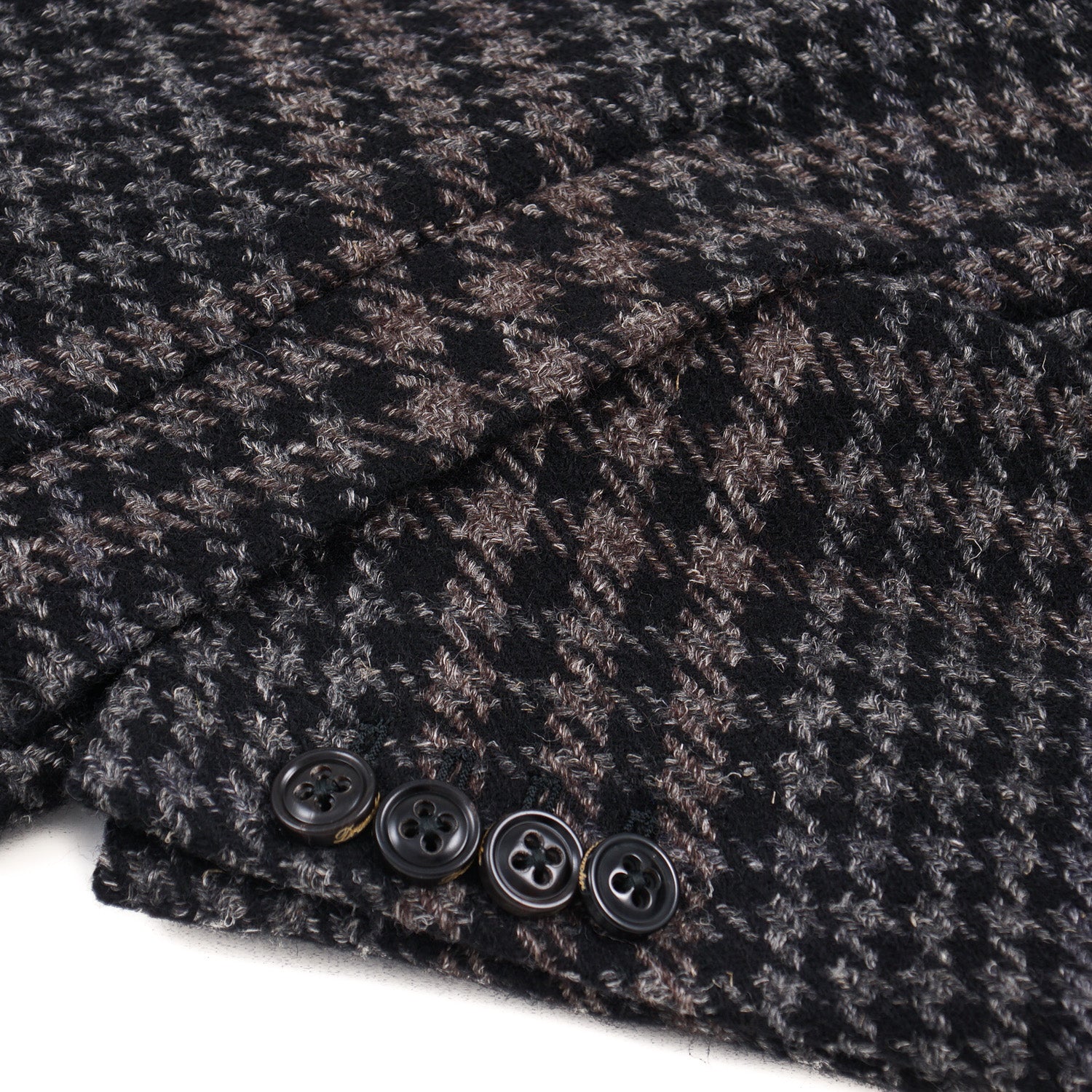 Drumohr Layered Plaid Wool Overcoat for Women - Warm Winter Trench Coat with Classic Checkered Pattern | Perfect for Office, Travel & Formal Occasions