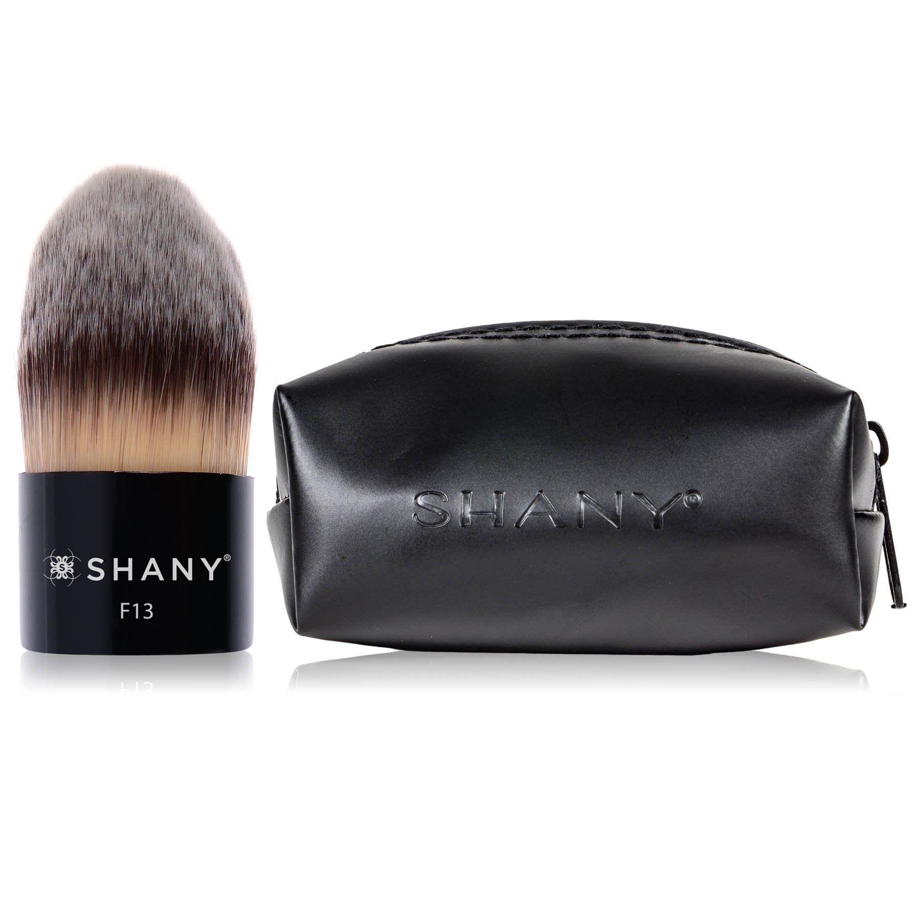 SHANY Professional Tapered Kabuki Brush for Liquid & Powder Foundation - Perfect for Airbrush Makeup, Contouring & Flawless Finish