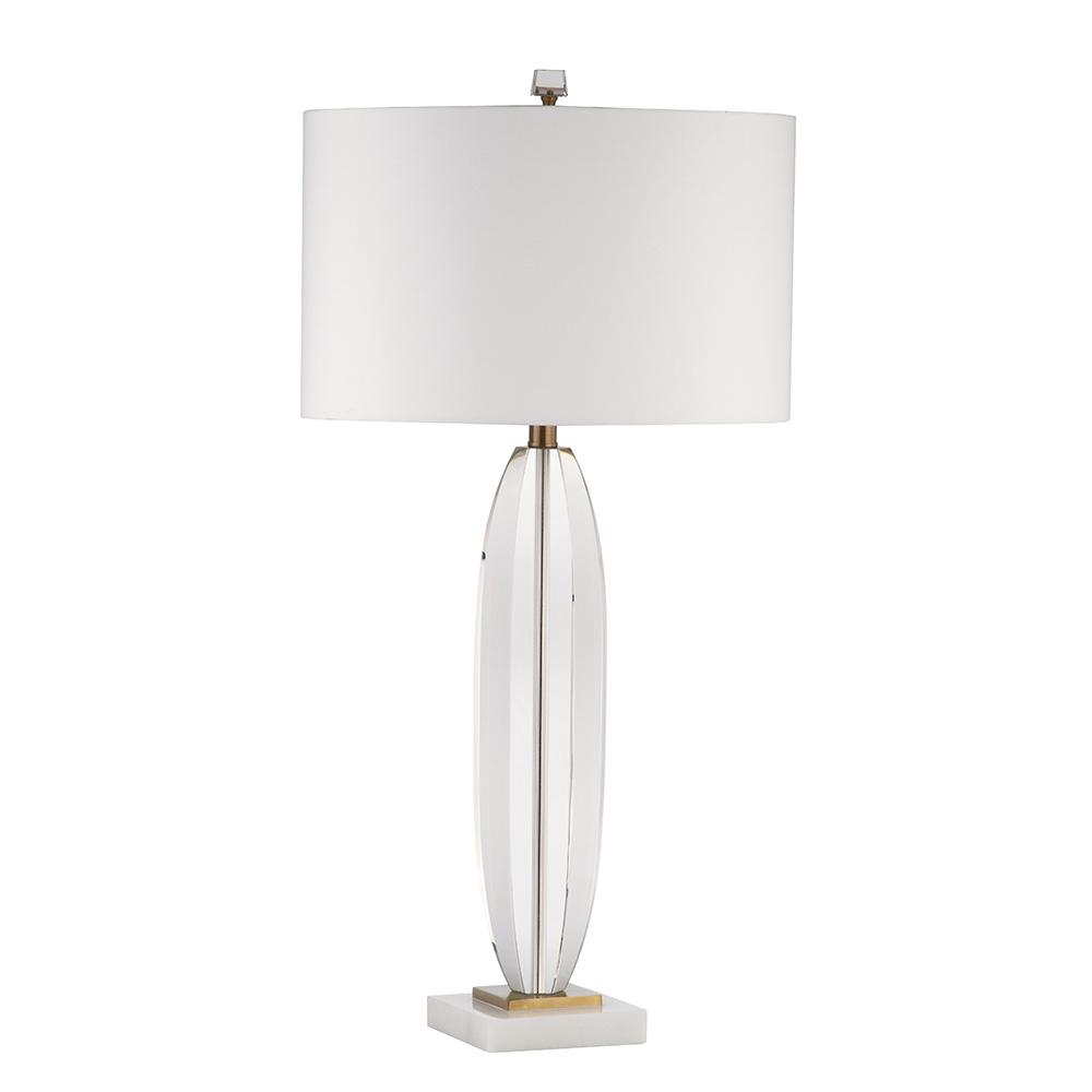 Clinique Modern LED Table Lamp - Adjustable Brightness for Bedroom, Living Room & Office - Stylish Nightstand & Desk Lighting