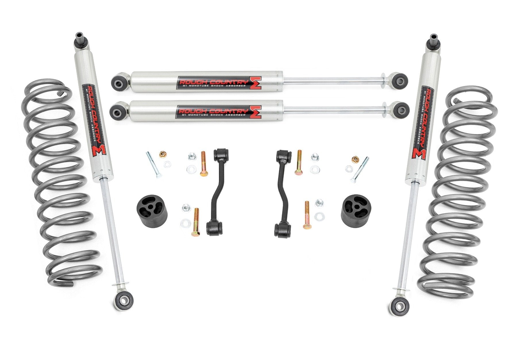 2.5 Inch Lift Leveling Kit with Heavy-Duty Springs | Compatible with Jeep Gladiator JT 4WD (2024-2025) | Model M1 | Part# 78440 | Off-Road Suspension Upgrade for Enhanced Performance