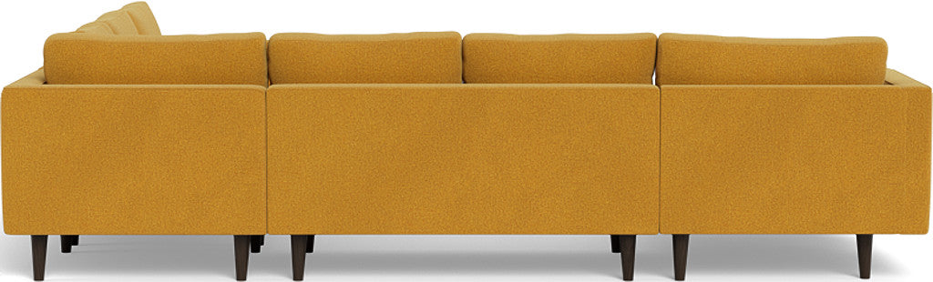 Ladybird 133 Left Chaise Corner Sectional Sofa - Modern L-Shaped Couch for Living Room, Family Room & Lounge Areas