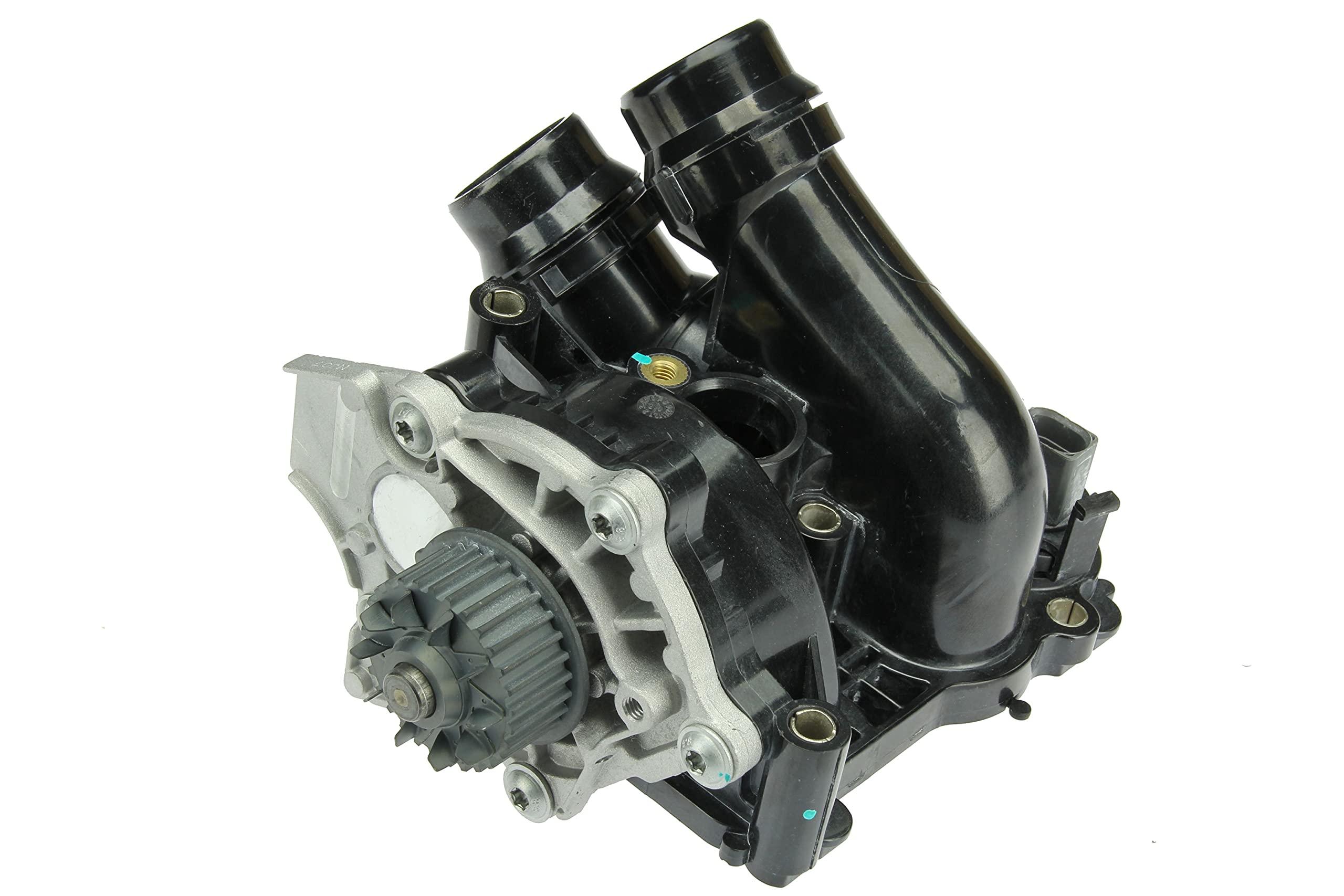 URO Parts 06H121026DR Water Pump with Gasket & Temperature Sensor - Replacement for Volkswagen, Audi, Compatible with Various Models - Perfect for Engine Cooling System Maintenance & Repair