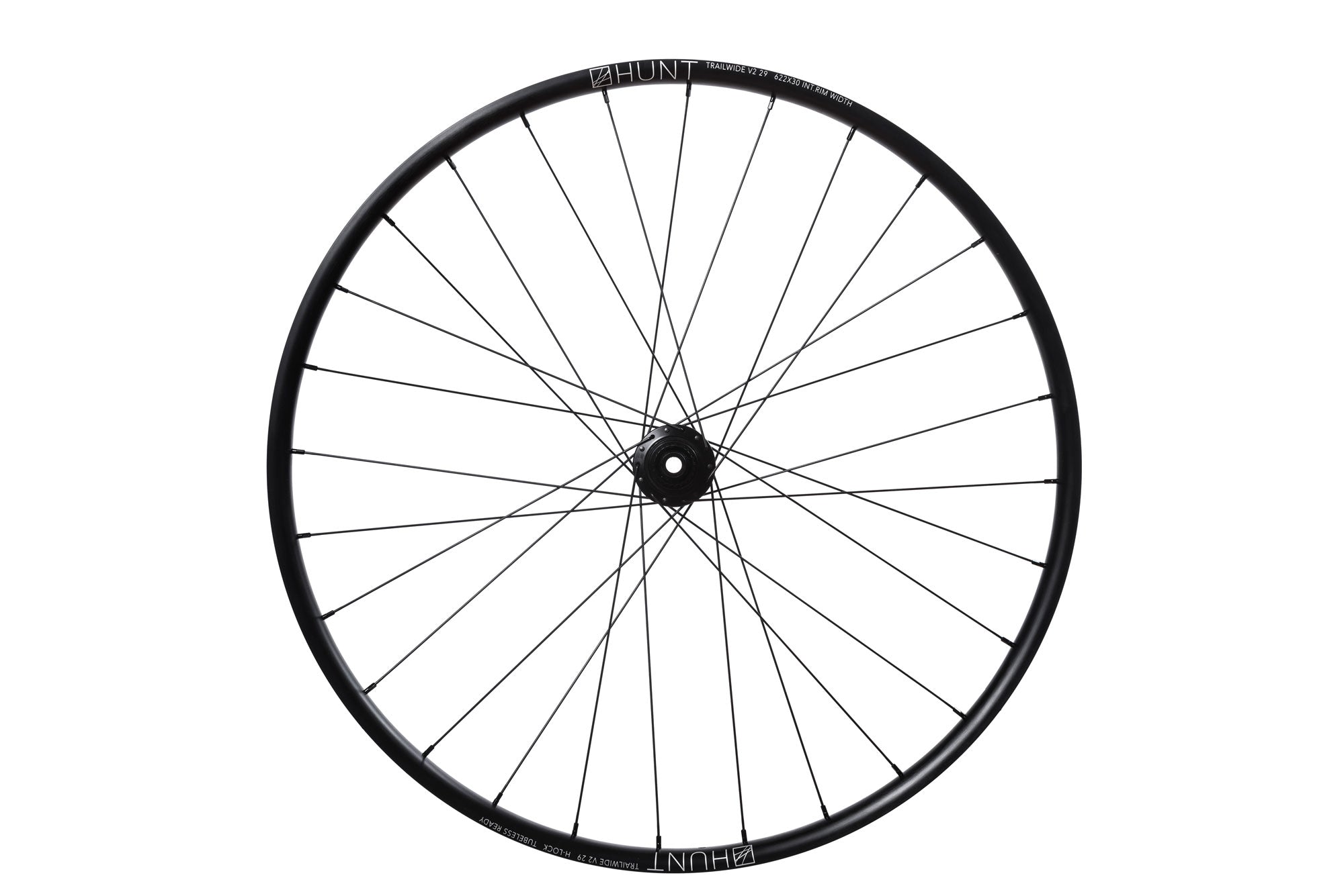 HUNT Trail Wide MTB 29 Wheelset - Lightweight & Durable Mountain Bike Wheels for Trail Riding - Perfect for Off-Road Cycling & Mountain Adventures