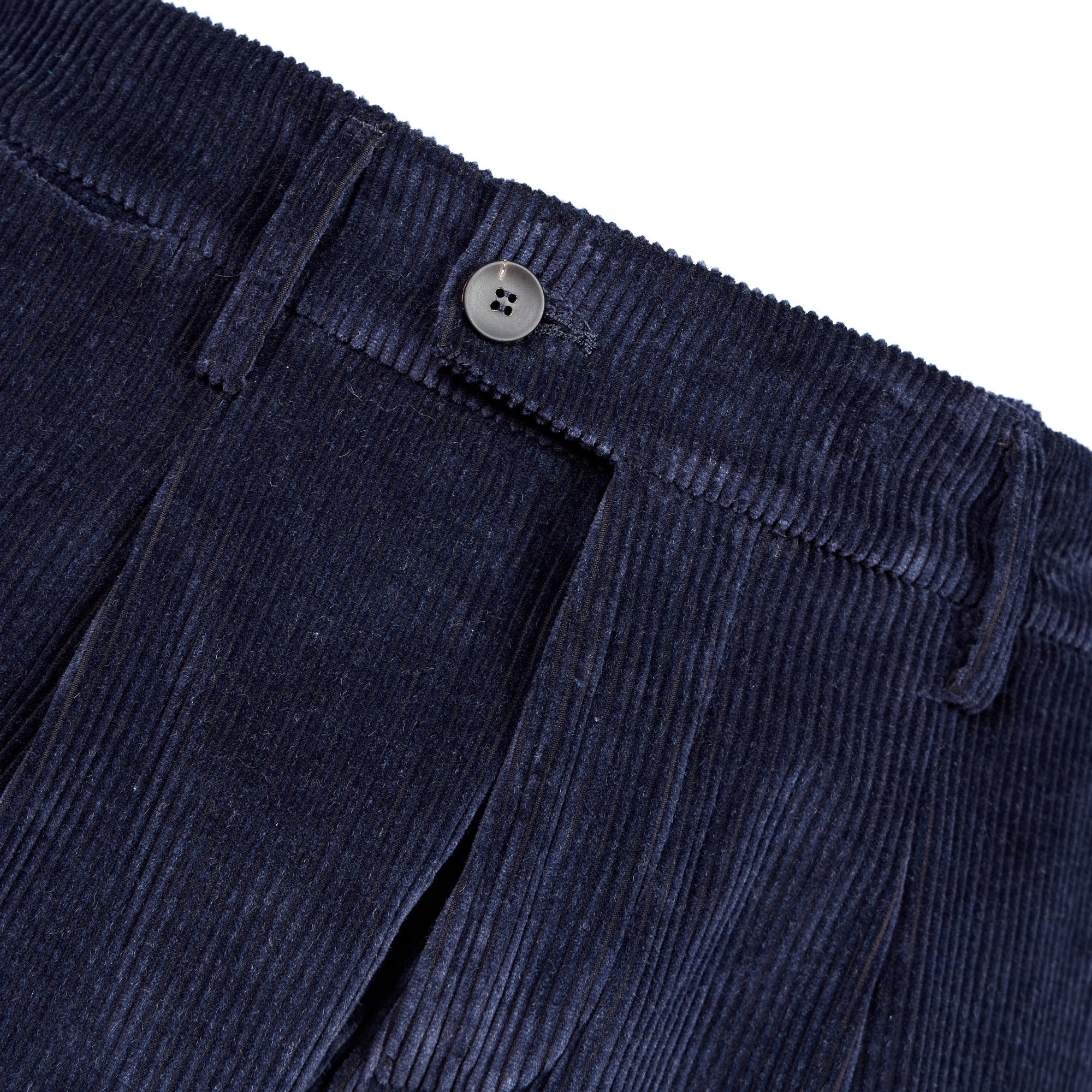 FRADI Men's Navy Blue Casual Pants - Comfortable Slim Fit Trousers for Work, Office & Everyday Wear