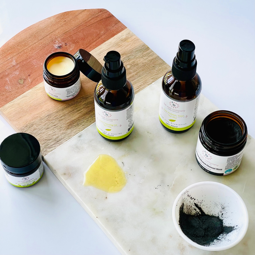 Tea Tree Acne Face Kit for Clear Skin - Acne Treatment Set with Natural Ingredients for Oily & Sensitive Skin | Perfect for Daily Skincare Routine & Blemish Control