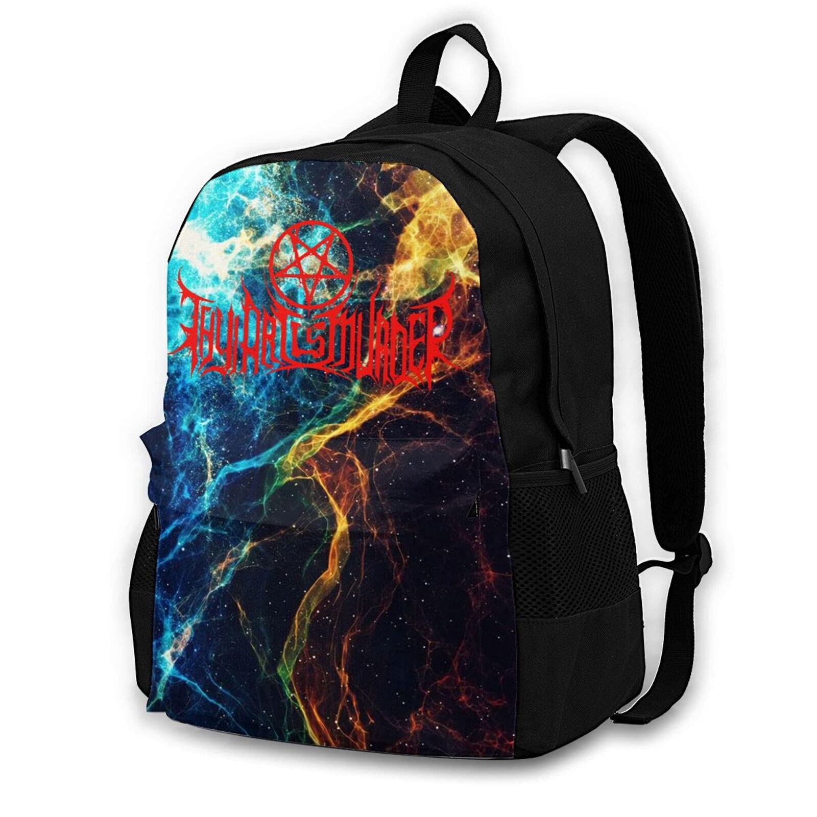 Thy Art is Murder Unisex Lightweight Backpack - Durable Classic Black Bookbag for Work, School & Travel - Perfect Laptop Backpack for College, Office & Daily Commute