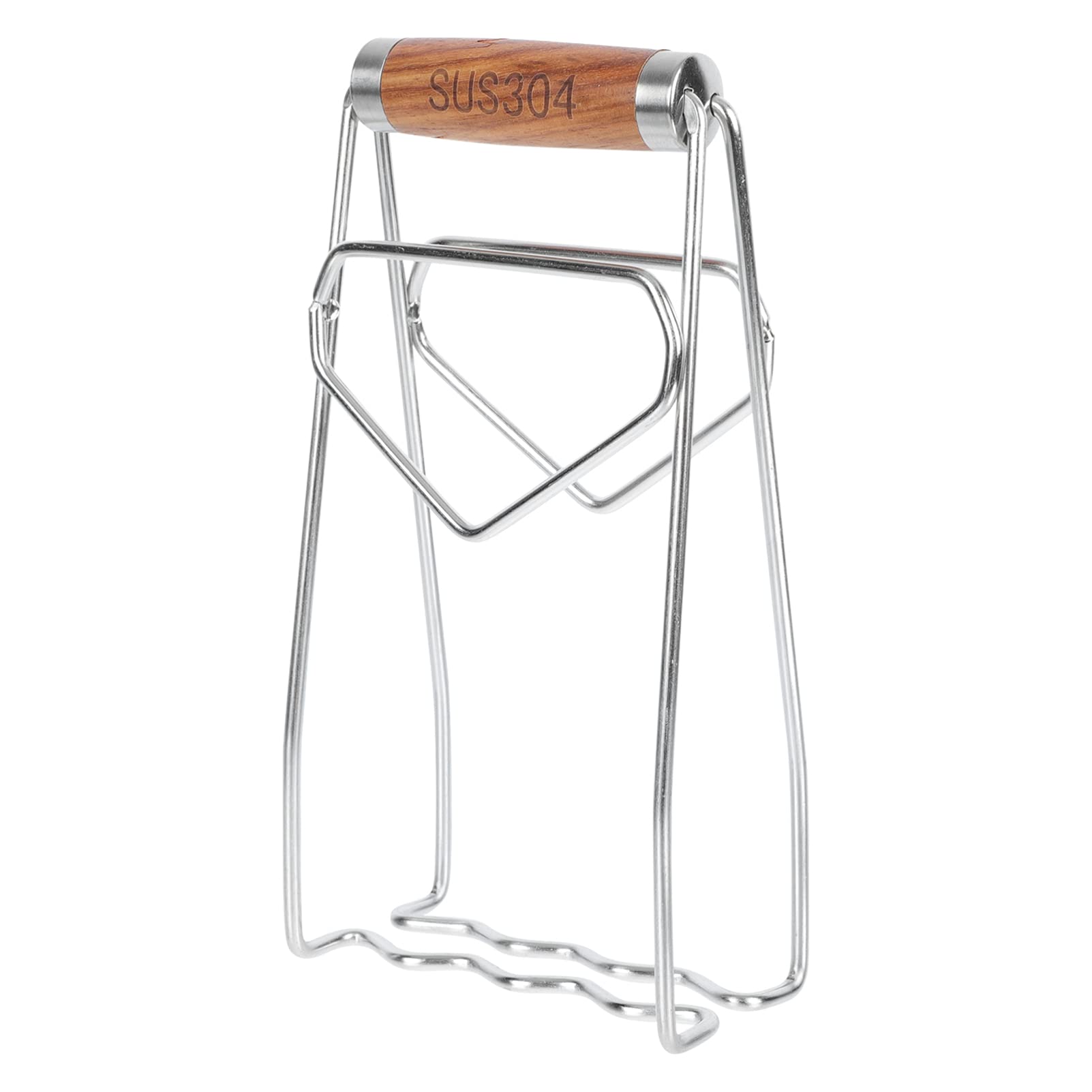 Stainless Steel Plate Tongs - Heat Resistant Folding Kitchen Utensil for Hot Dishes & Bowls - Anti-Scalding Clip Holder for Restaurants, Home & Commercial Use - Perfect for Serving, BBQ, Buffet & Catering Events