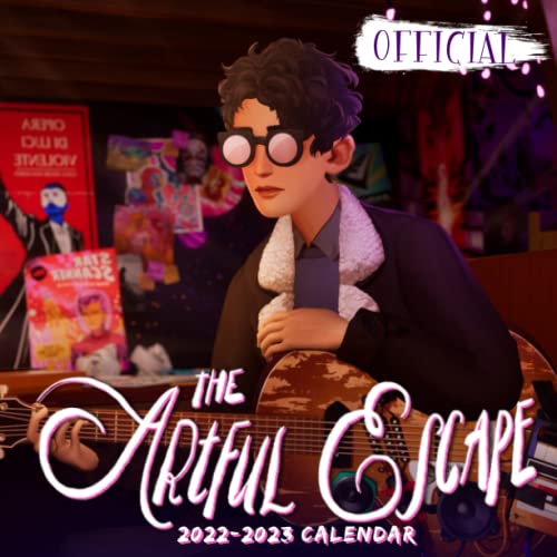 The Artful Escape 2022-2023 Official Video Game Wall Calendar - 18-Month Monthly Planner for Gamers | Perfect for Gaming Rooms, Offices & Gifts