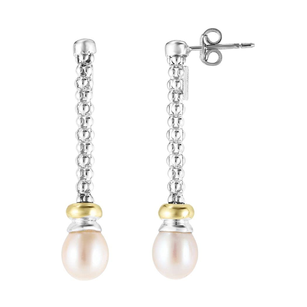 925 Sterling Silver 18k Gold Plated Popcorn Stud Earrings with Push Back Clasps - Elegant Jewelry Gift for Women, Girls, Brides - Perfect for Parties, Weddings, Date Nights & Everyday Wear