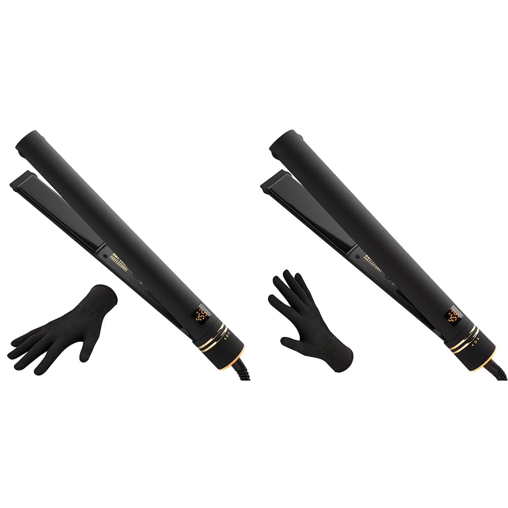 Hot Tools Black Gold Evolve Ionic Salon Hair Straightener - 1