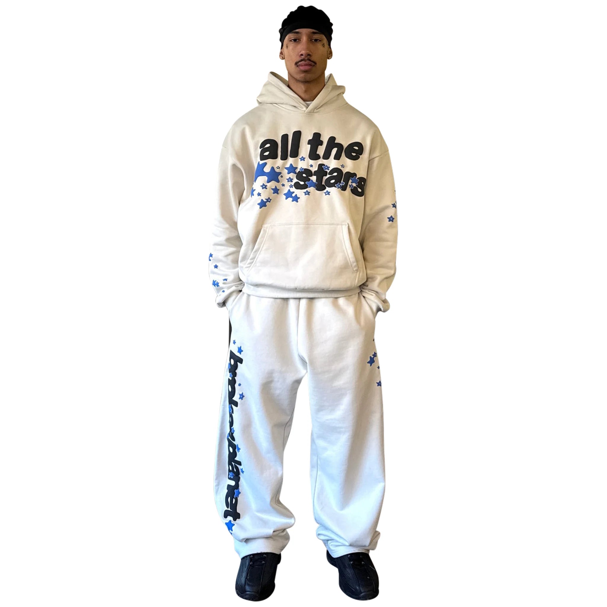 Broken Planet All The Stars Ivory White Hoodie - Trendy Oversized Pullover for Men & Women | Perfect for Streetwear, Casual Outfits & Winter Layering