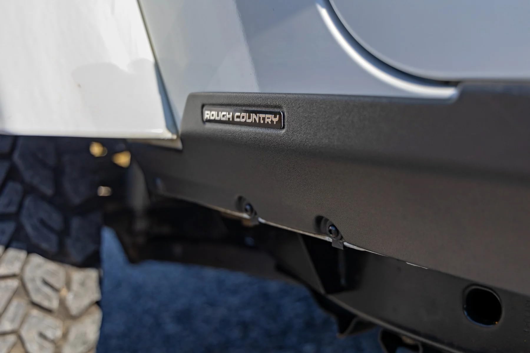 Rough Country Rocker Sill Plates for Jeep Wrangler JK Unlimited (2007-2018) - Heavy Duty Side Protection, Scratch & Impact Resistant, Easy Installation for Off-Road & Trail Riding Adventures