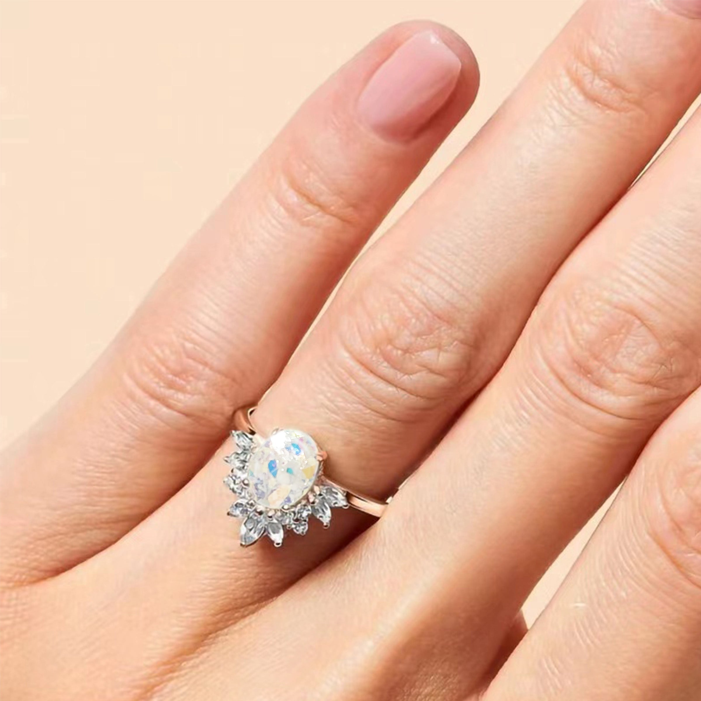 Sterling Silver Oval Ashes Ring DIY Kit - Memorial Keepsake for Loved Ones - Perfect for Cremation Jewelry, Remembrance Gifts & Personalized Memorials