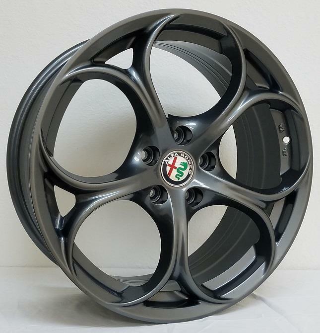 19'' Forged Alloy Wheels for Alfa Romeo Giulia Q4 2017-2023 - 5x110 Bolt Pattern (19x9 & 19x10) - Lightweight Performance Rims for Street Racing & Luxury Car Upgrades