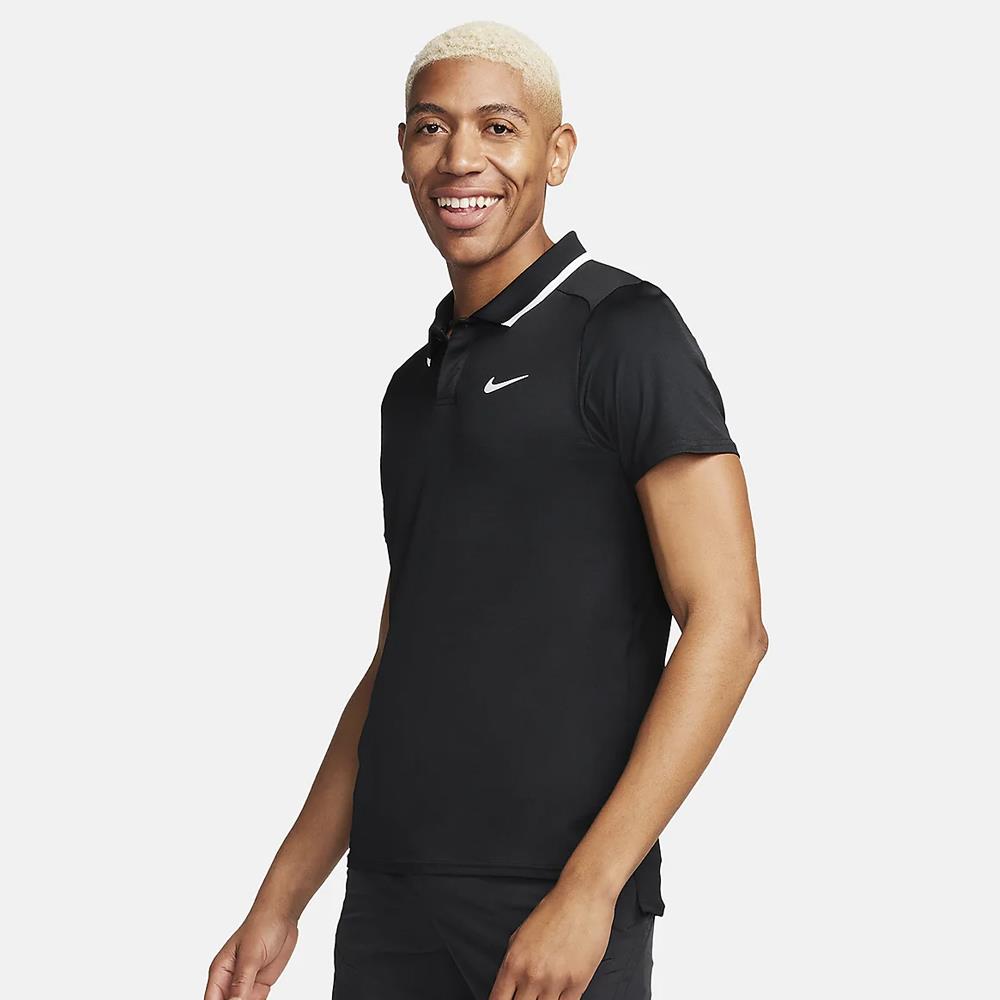 Nike Men's Advantage Polo Shirt - Moisture-Wicking, Breathable Golf & Casual Wear - Black (Perfect for Golf, Office & Everyday Use)