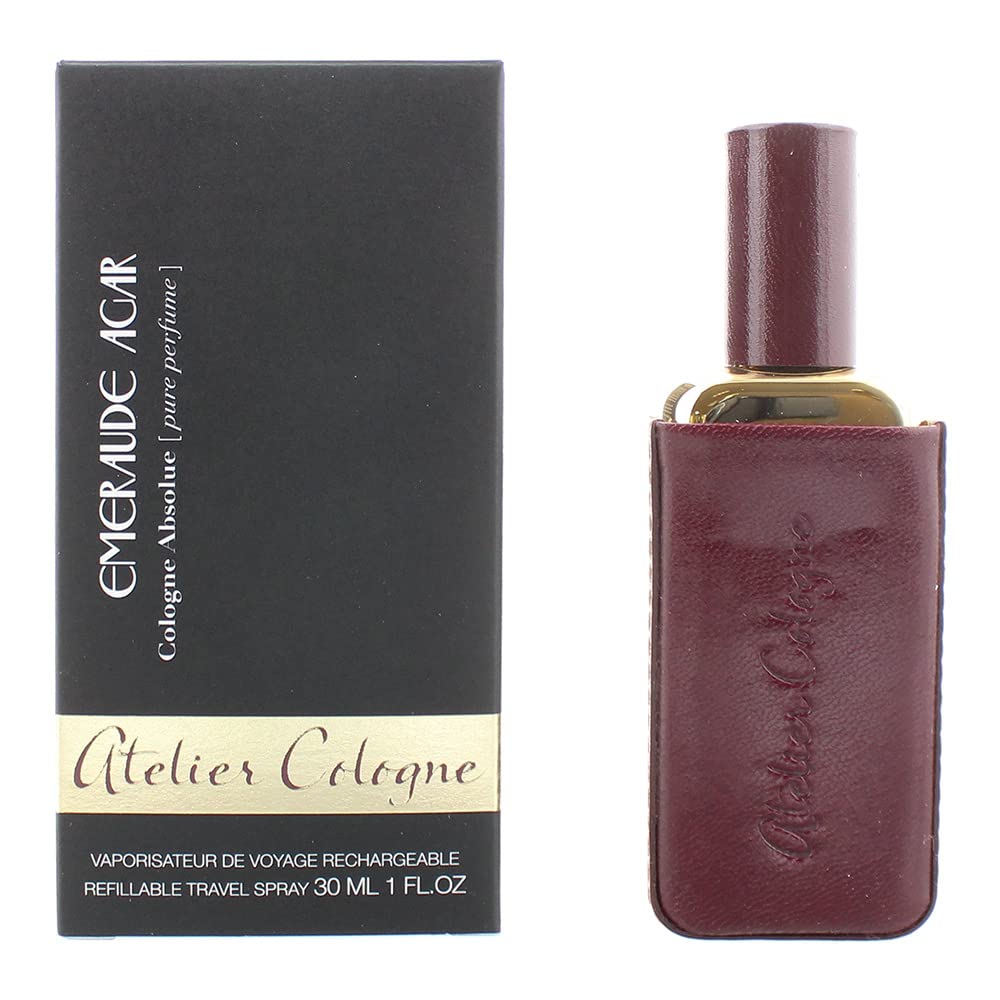 Atelier Cologne Emeraude Agar Absolue Unisex Cologne Spray - 1 oz | Premium Woody Fragrance for Men & Women | Perfect for Date Night & Special Occasions